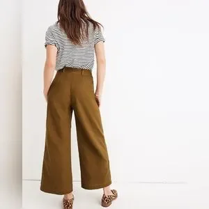 Madewell Pants Jumpsuits Madewell Pleated Wideleg Pants Poshmark